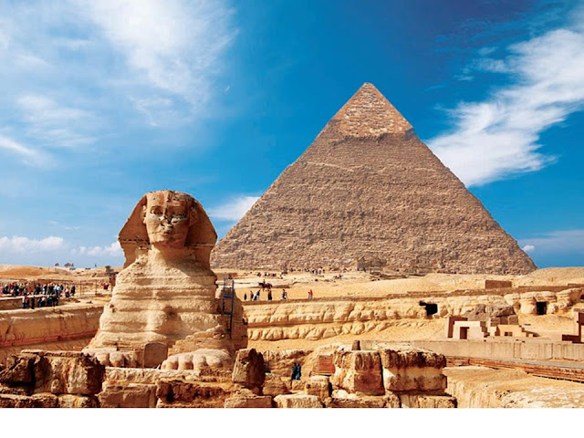 Alte ägyptische Pyramiden