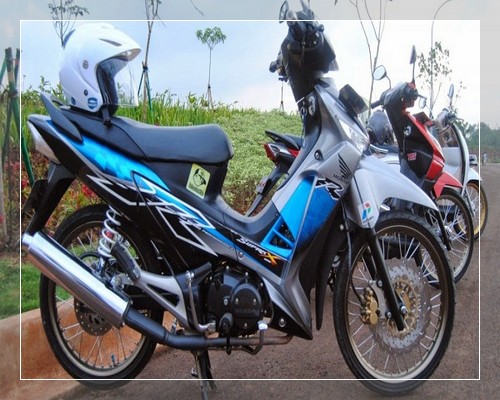 Gambar modifikasi supra x 125 fi simple standar thailook 