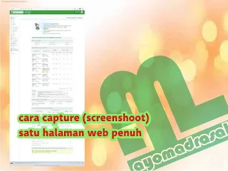  melaksanakan screenshot gambar halaman website menjadi hal yang lumrah Cara Screenshot Gambar Website Satu Halaman Penuh