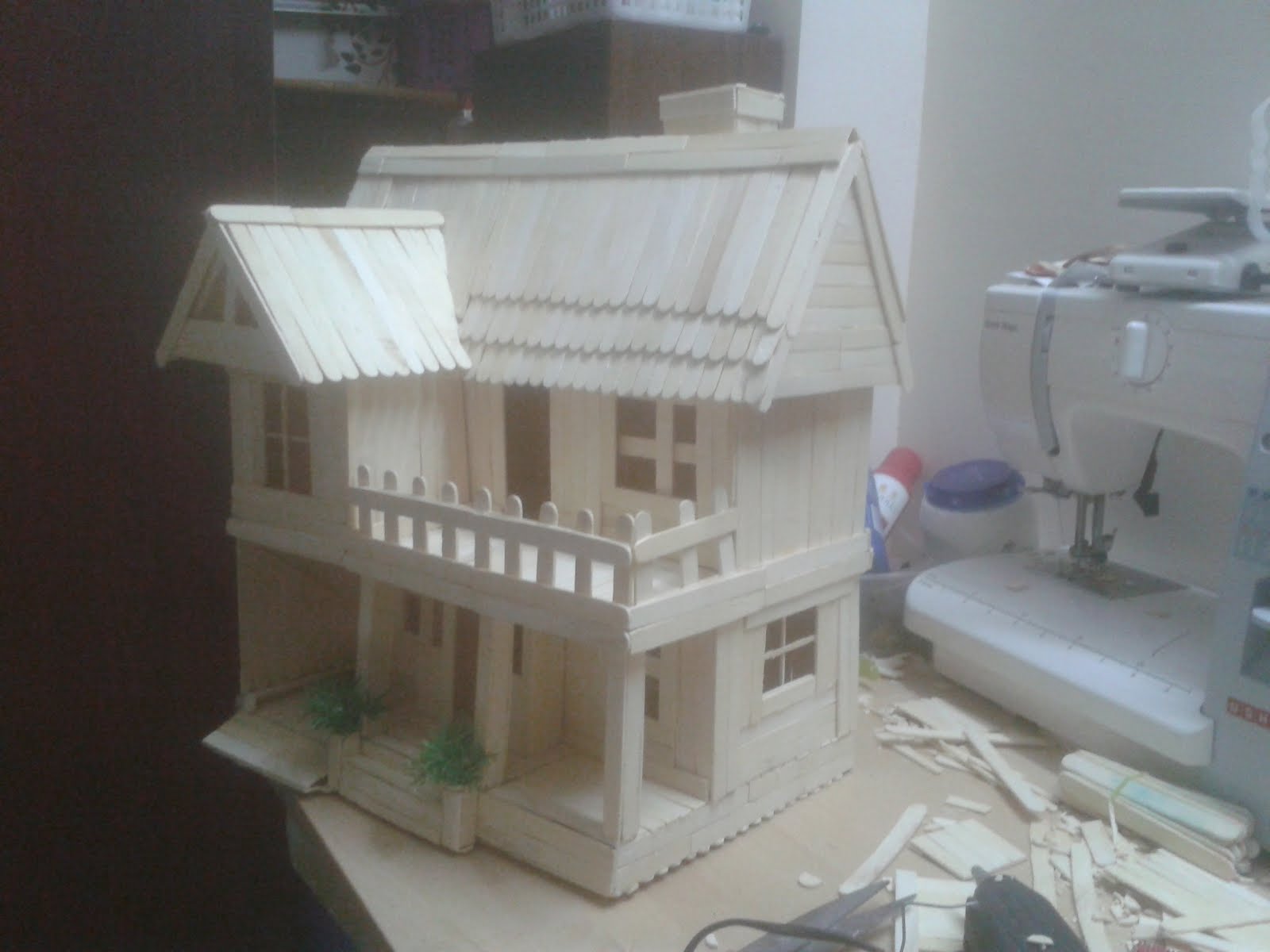 Priya's Crafty World How to make a model house with ice