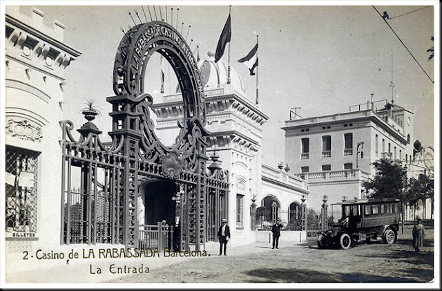 Casinó de l'Arrabassada, entrata principale