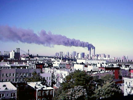 10 Years Ago - Taken with a webcam I think, from the roof in Williamsburg