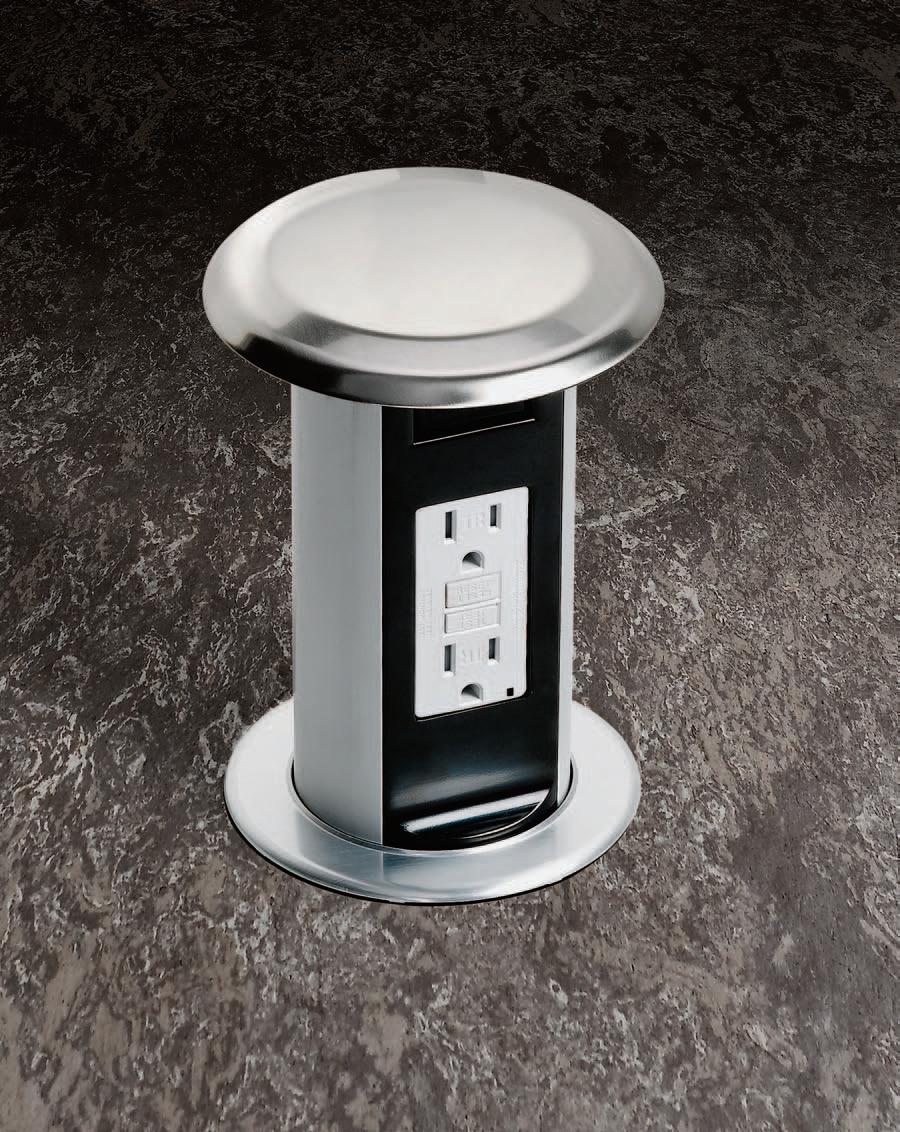 Cupboards Kitchen and Bath: Genius Moment - Carlon Pop-Up Receptacle - Genius Moment - Carlon Pop-Up Receptacle
