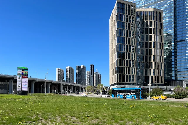 Пресненская набережная, Тестовская улица, Третье транспортное кольцо, жилой комплекс Headliner, Москва-Сити