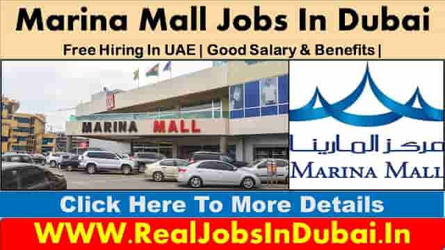 Latest Jobs Vacancies In Marina Mall UAE 2023