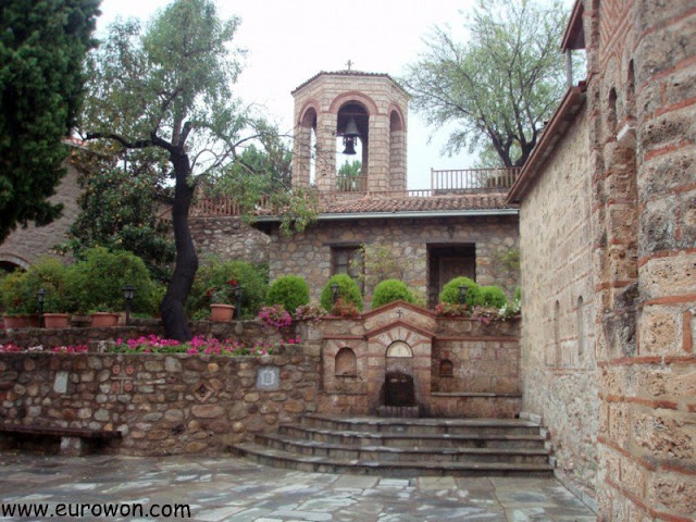 Patio interior del Monasterio de la Transformación de Nuestro Señor