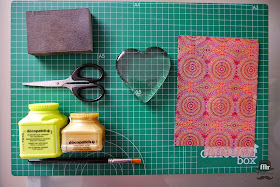 Corazón de cristal con decoupage y washitape diy handmade by mrwashisan http://mrwashisan.blogspot.com.es