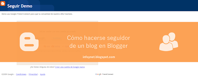 Cómo hacerse seguidor de un blog en Blogger