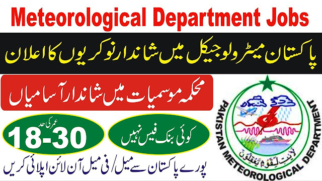 Pakistan Meteorological Department Jobs 2021