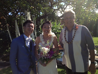 Larry LaSota Kauai Wedding Minister at Plantation Gardens on Kauai