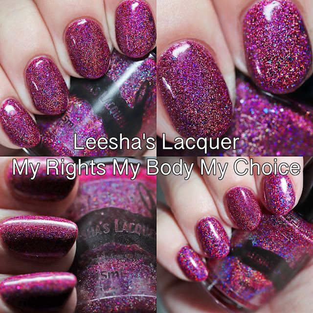 Leesha's Lacquer My Rights My Body My Choice