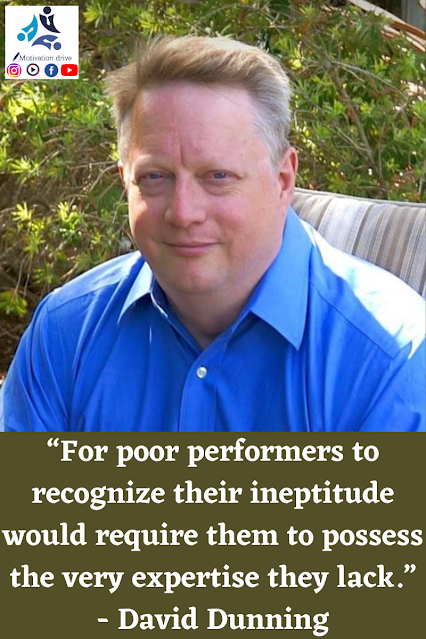 “For poor performers to recognize their ineptitude would req