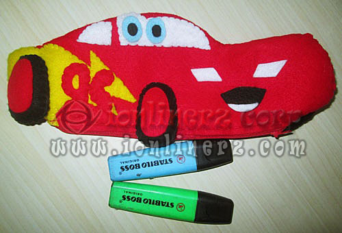 Produsen Tempat Pensil / HP Pouch Flanel Karakter Kartun Lucu, Murah Jakarta