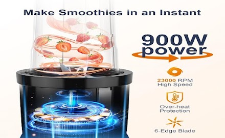 KOIOS BL337B Review: The Mini Blender That's Big on Results