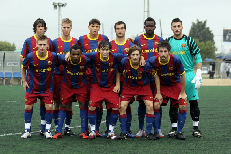 barcelona fc 2011 team photo. FC Barcelona juvenil A 2011