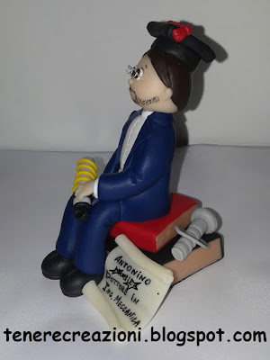 cake topper Laurea Ingegneria meccanica