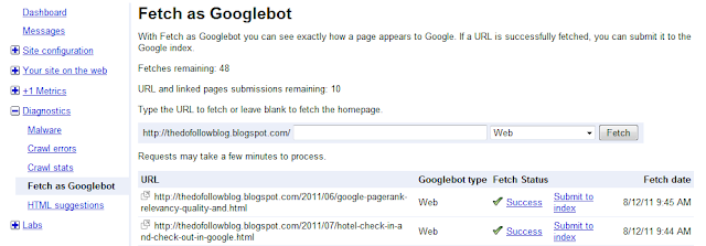 SEO Trivandrum Fetch as Googlebot