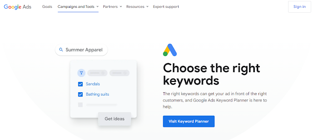 Google Keyword Planner