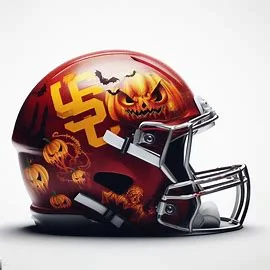 USC Trojans Halloween Concept Helmets