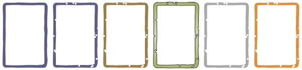 BANG! Card Game Border Pack Original Size