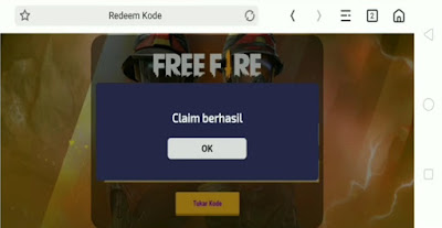 Cara Redeem Kode Sukro FF Garena Free Fire