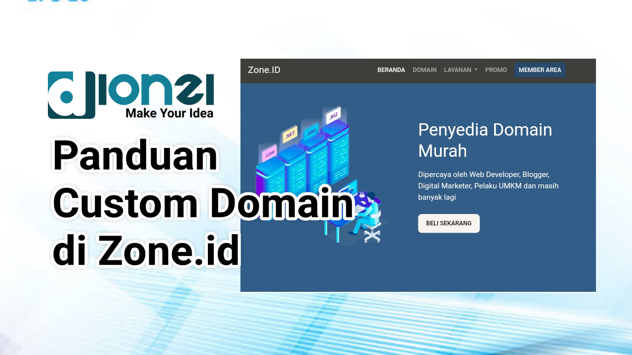 custom domain bawaan blogspot