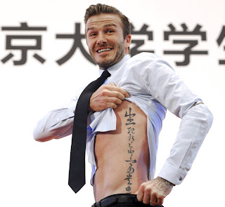 David Beckham Tattoos