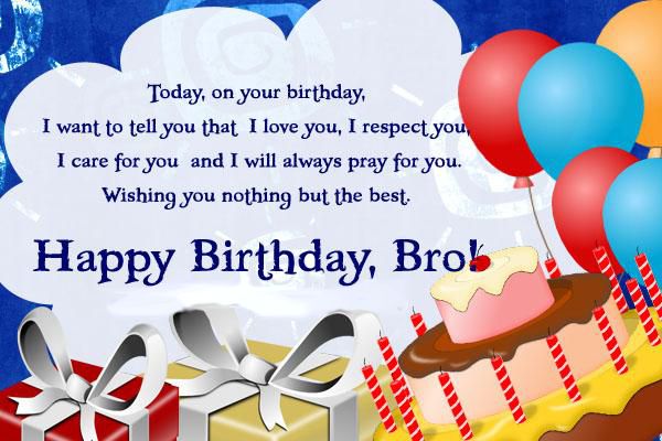 Birthday Wishes For Brother 