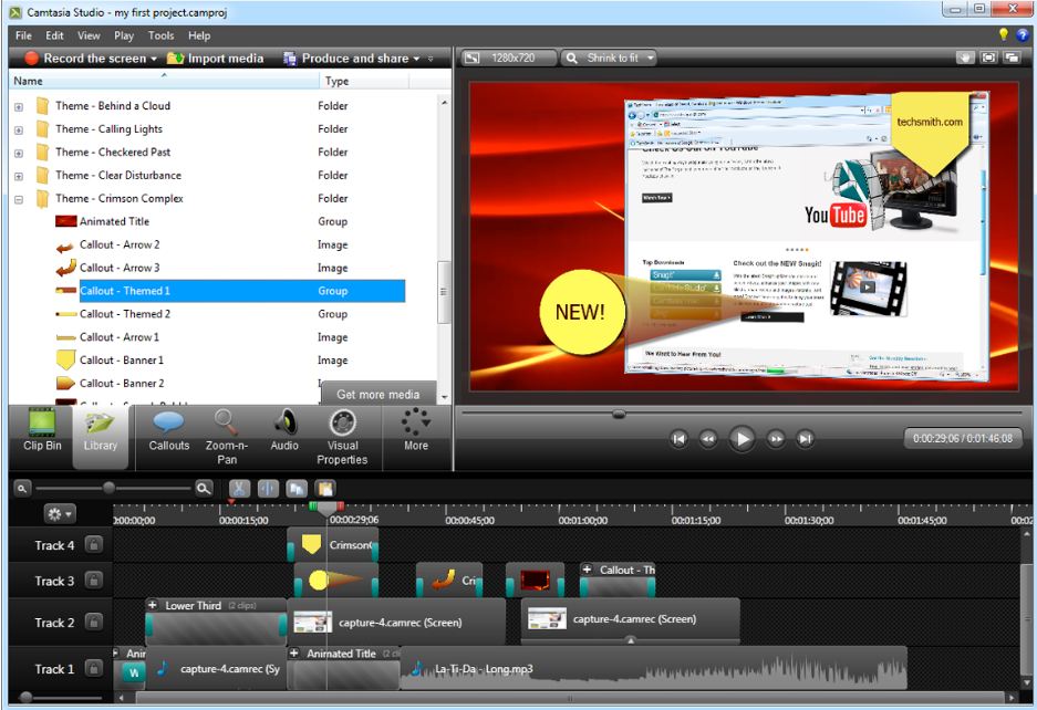 Camtasia Estudio