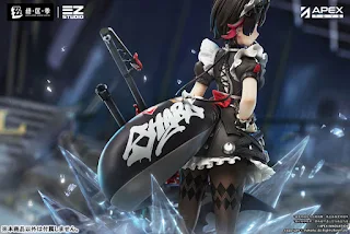 Figura coleccionable Ellen Joe 1/7 con llavero por APEX