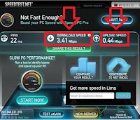 test de velocidad internet