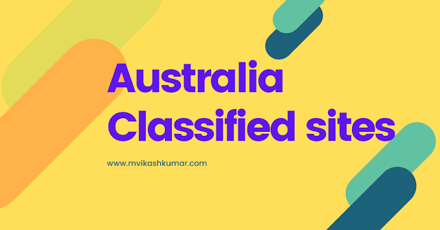 Top 50+ Free Australian Classified Sites List 2020  [ Manual Checked ]