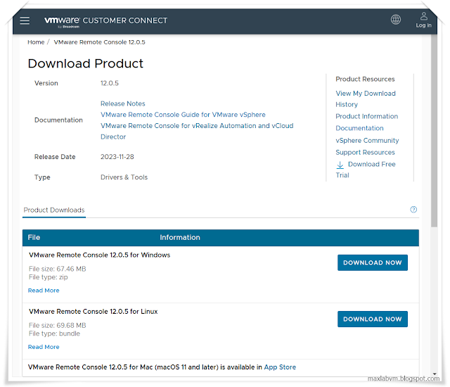 VMware Remote Console Download