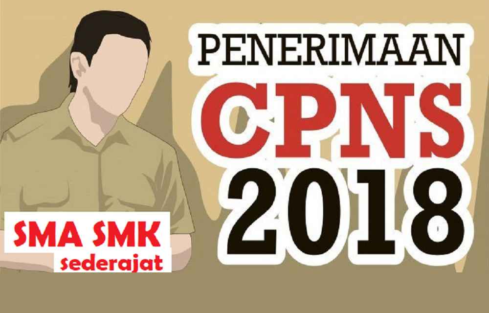 Formasi CPNS 2018 Kementerian Lingkungan Hidup dan Kehutanan untuk Lulusan SMA SMK MA Sederajat
