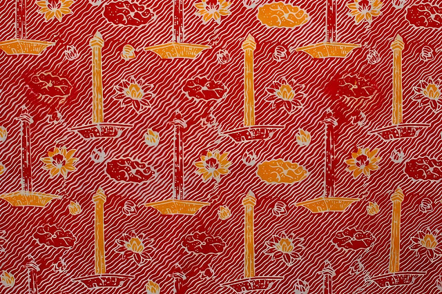 Motif batik Bangunan betawi