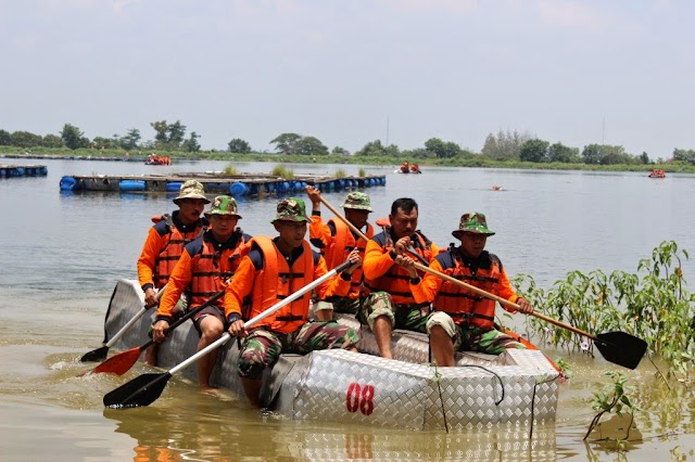 BPBD SUKOHARJO GELAR LATIHAN GABUNGAN PENANGGULANGAN BENCANA ALAM 