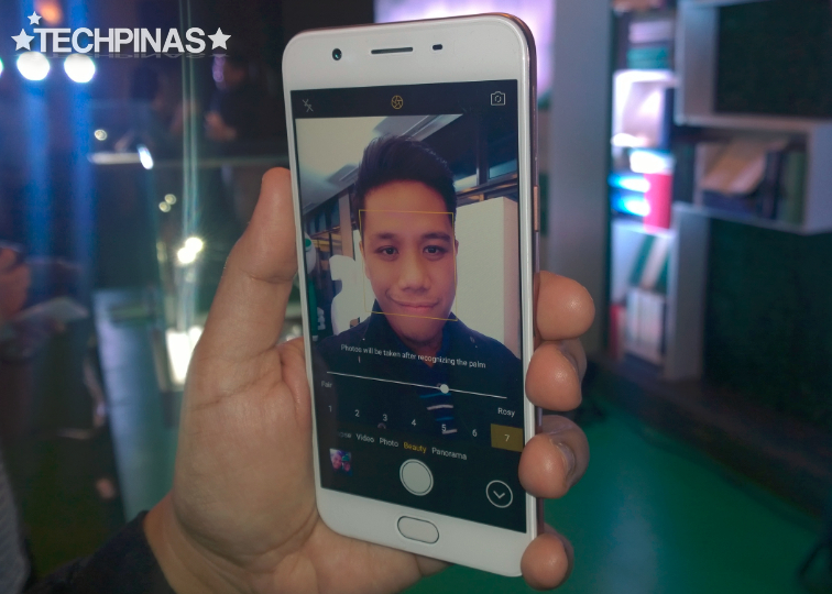 Oppo F1s Front Selfie Camera