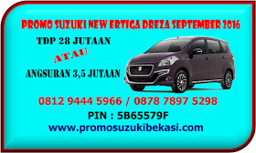 PROMO SUZUKI NEW ERTIGA DREZA SEPTEMBER 2016