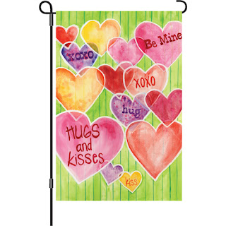 "Be Mine" Valentine's Day Garden Flag