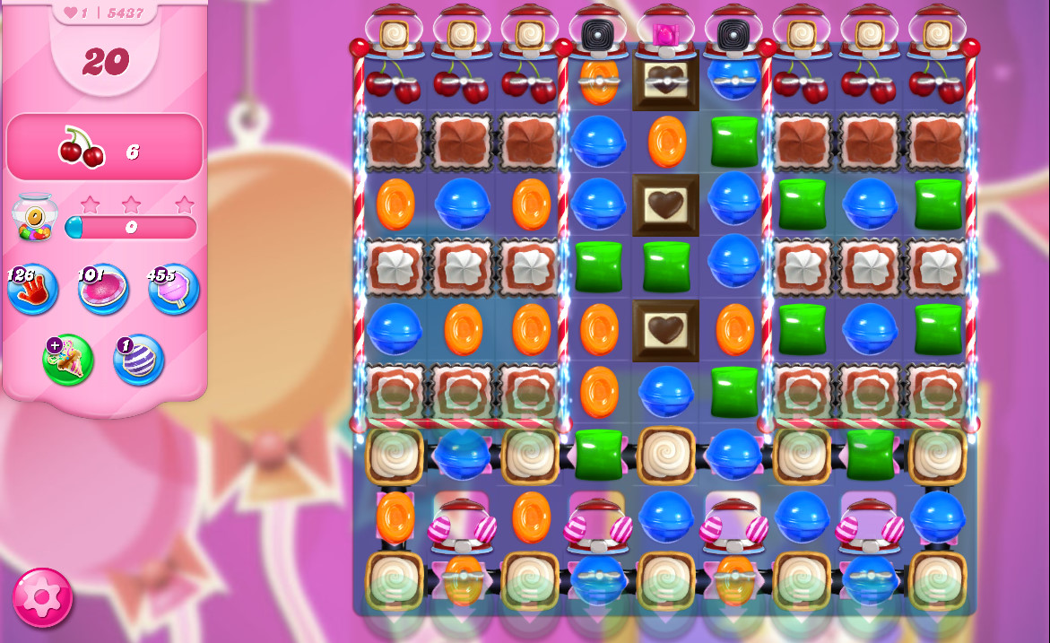 Candy Crush Saga level 5437