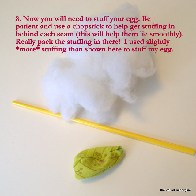 Fabric Eggs - Pattern and Tutorial