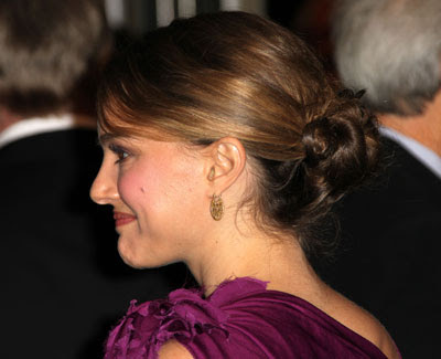 Natalie Portman Red Carpet Hair. Actress Natalie Portman