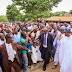 PICS: Excitement As Buhari Appears For Jumaat Prayers