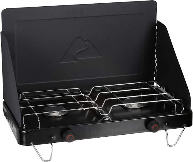 Ozark Trail Propane Fold-Up 2-Burner Camp Stove