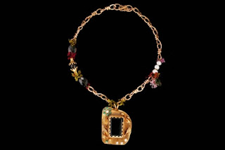 Pebble London Jewellery: Gold Baroque Necklace