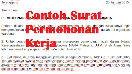 Ayat Hantar Surat Sumbangan Melalui Email