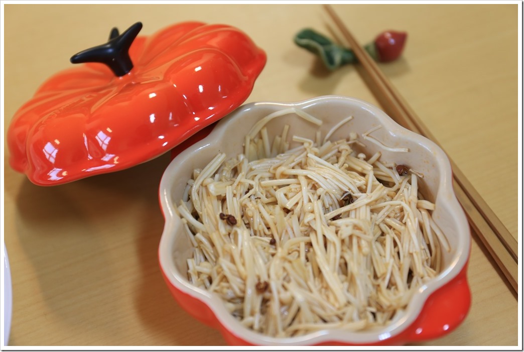 花椒油酸辣金針菇