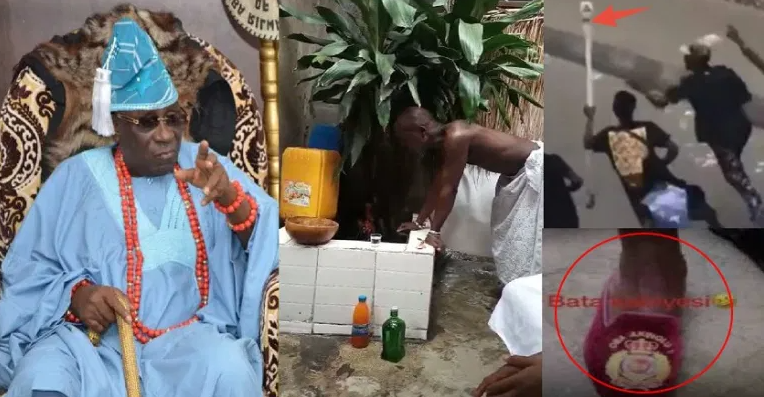 Oba of Lagos charges the ‘gods’ on hoodlums of the king’s staff (Watch)