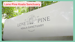 Lone Pine Koala Sanctuary Board at the Entrance