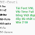 Tải Font VNI, VN-Time Full tiếng Việt đẹp, đầy đủ nhất cho Win 7/10